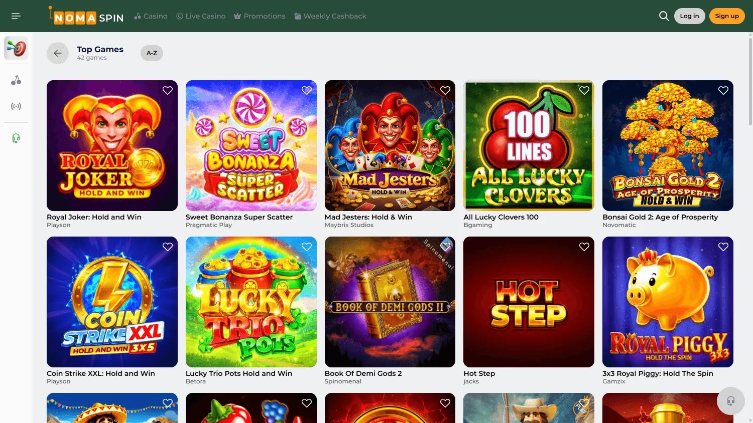 Nomaspin Casino Nederland image 3